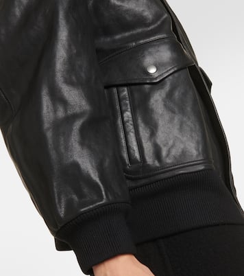 Bomberjacke aus Leder | Prada