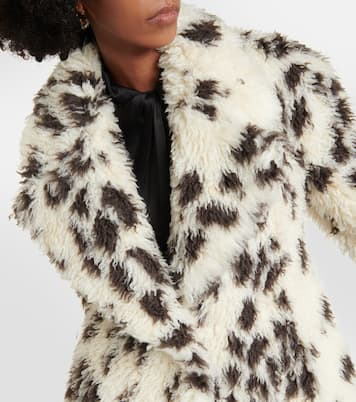 Abrigo de efecto teddy estampado | Stella McCartney