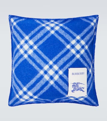 Cojín de lana a cuadros | Burberry