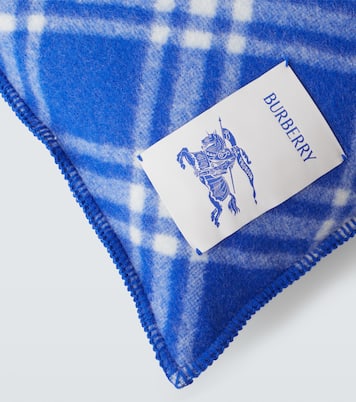 Cojín de lana a cuadros | Burberry