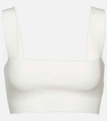 Top cropped con scollo quadrato | Victoria Beckham