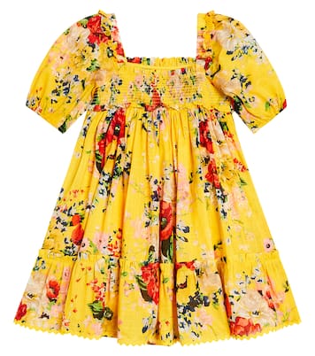 Robe Alight en coton à fleurs | Zimmermann Kids