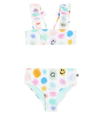 Polka-dot ruffled bikini | Molo