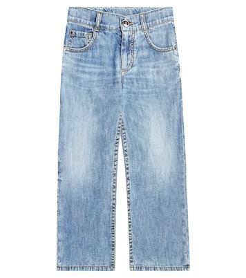 Straight Jeans | Brunello Cucinelli Kids