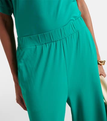 Pantalon ample Ring en crêpe | Max Mara