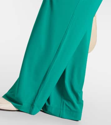 Pantalon ample Ring en crêpe | Max Mara