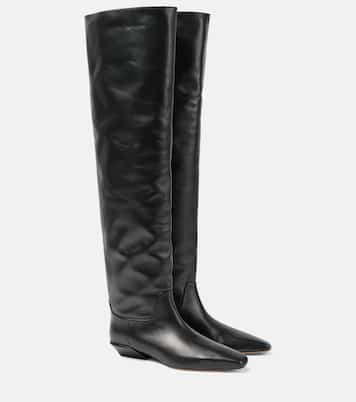 Botas mosqueteras Bettina de piel | Paris Texas