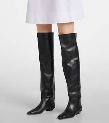 Botas mosqueteras Bettina de piel | Paris Texas