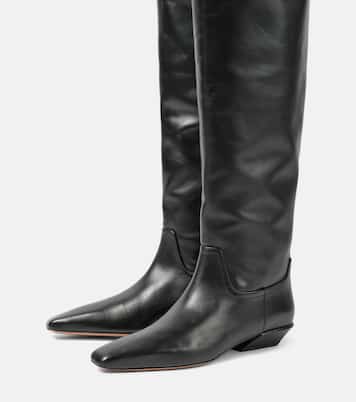 Botas mosqueteras Bettina de piel | Paris Texas