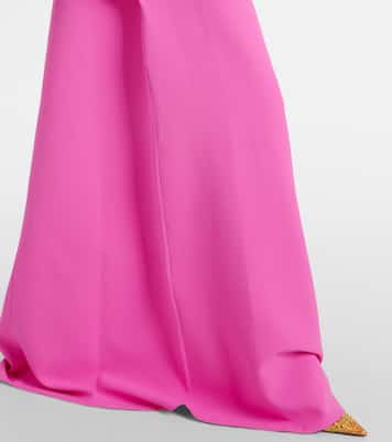 Verzierte Robe Amarella aus Crêpe | Safiyaa