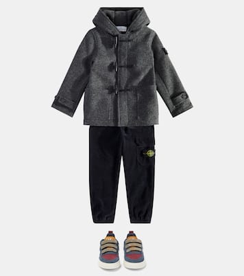 Compass duffel coat | Stone Island Junior