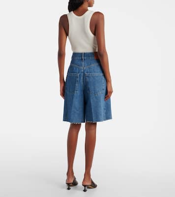 Anagram denim Bermuda shorts | Loewe