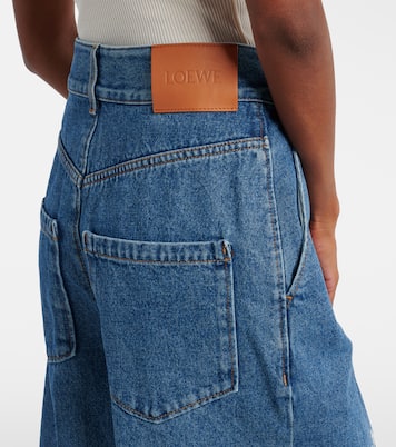 Anagram denim Bermuda shorts | Loewe