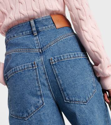 Anagram denim Bermuda shorts | Loewe