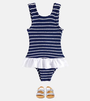 Baby - Costume intero Denise a righe | Hunza G Kids