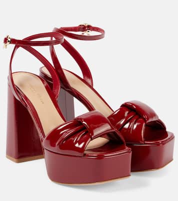 Paradì leather platform sandals | Gianvito Rossi