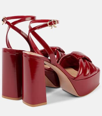 Paradì leather platform sandals | Gianvito Rossi