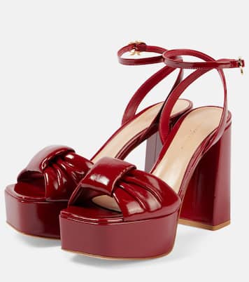 Paradì leather platform sandals | Gianvito Rossi