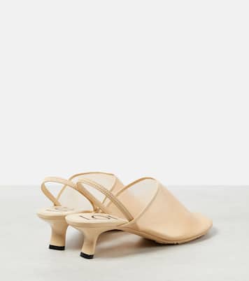 Pumps slingback Petal 45 in mesh | Loewe