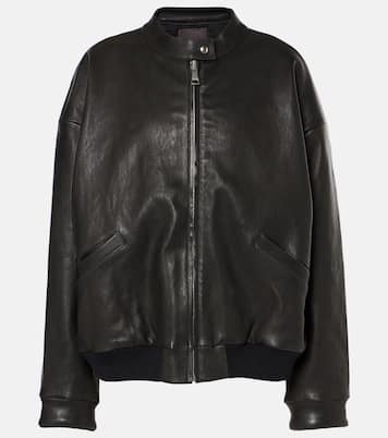 Will leather bomber jacket | Stouls