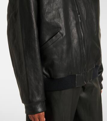 Will leather bomber jacket | Stouls