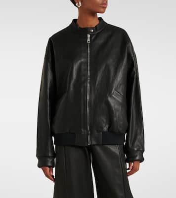 Will leather bomber jacket | Stouls