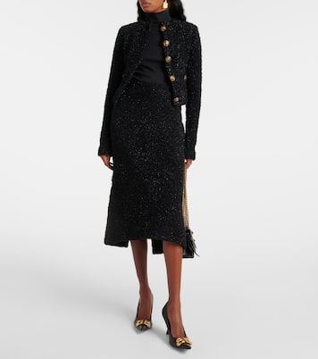Midirock aus Tweed | Balenciaga