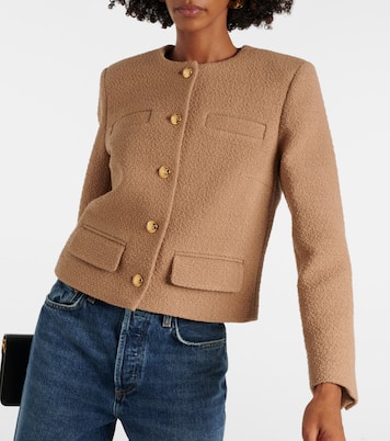 Paige cropped tweed bouclé jacket | Nili Lotan