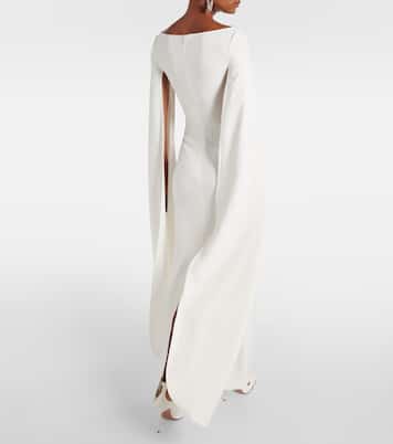 Bridal Sadie crêpe gown | Solace London