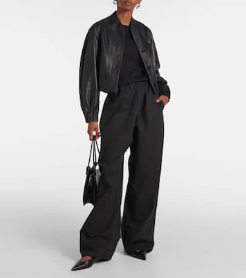 Pantalones anchos Dayne de algodón | Fforme