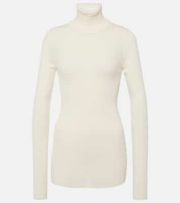 Top de cuello alto acanalado de algodón | Tod's