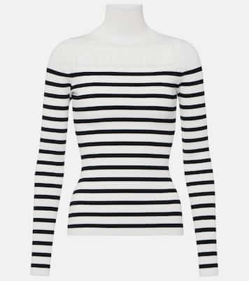Jersey de cuello alto con abertura | Jean Paul Gaultier