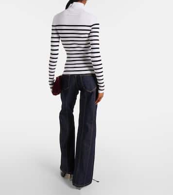 Jersey de cuello alto con abertura | Jean Paul Gaultier