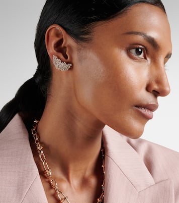 Orecchini Scatter in oro 18kt con diamanti | Ananya