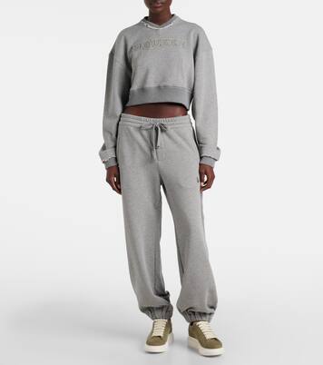 Sneakers oversize in suede con platform | McQueen