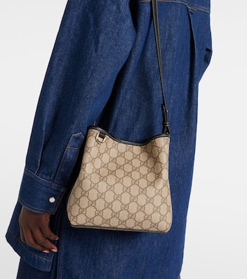 Sac GG Emblem Mini en toile  | Gucci