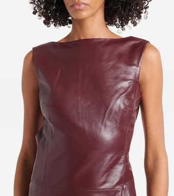 Abito midi in pelle | Proenza Schouler