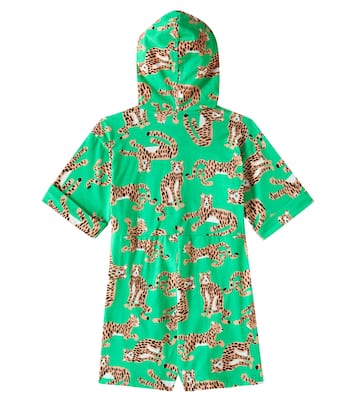 Macaquinho malha onca cotton playsuit | Fábula