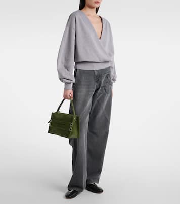 Sac Loafer Small en daim | JW Anderson