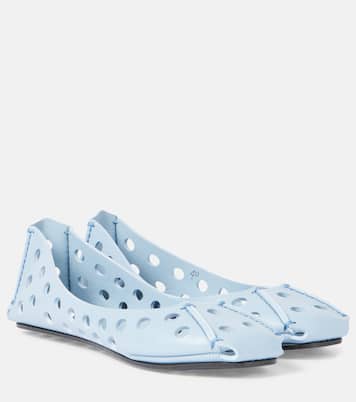 Ballerines Perfo en cuir | Alaïa