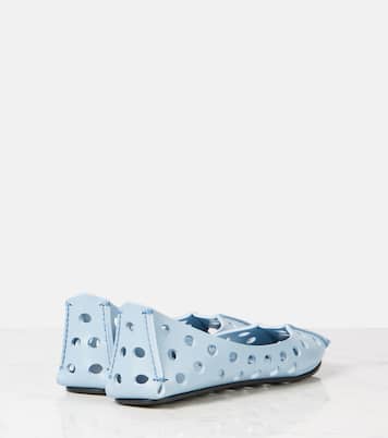 Ballerines Perfo en cuir | Alaïa