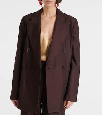 Blazer Valery in seta e cotone | Joseph
