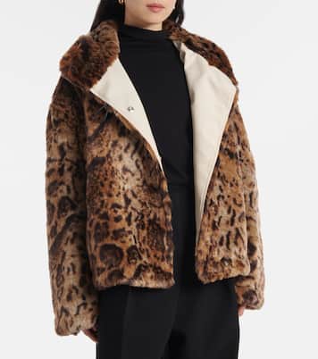 Fernando leopard-print faux fur jacket | Jacquemus
