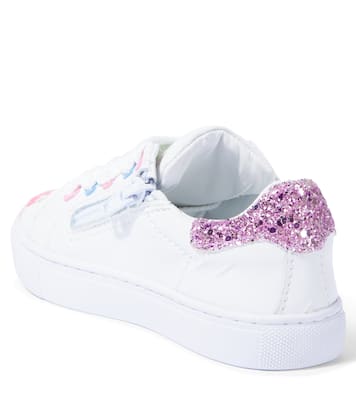 x Disney® - Sneakers in pelle con stampa | Monnalisa