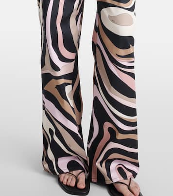 Pantalones rectos Marmo en mezcla de algodón | Pucci