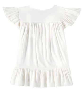 Besticktes Kleid Vania aus Baumwoll-Voile | Louise Misha