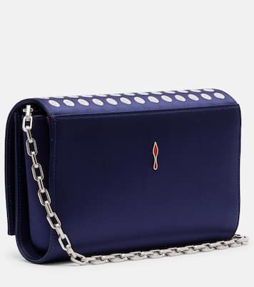Pochette Paloma Small en crêpe de satin | Christian Louboutin