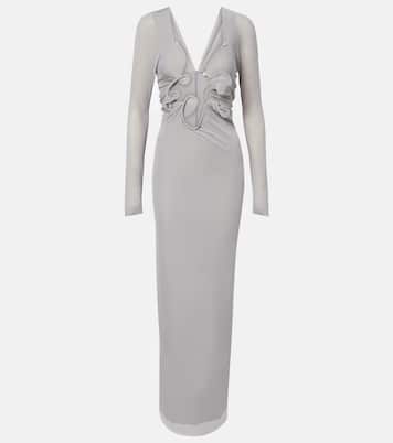 Molded Venus cutout mesh maxi dress | Christopher Esber