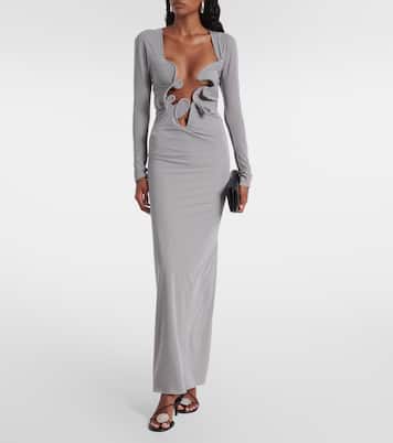Molded Venus cutout mesh maxi dress | Christopher Esber