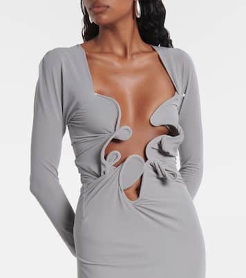 Molded Venus cutout mesh maxi dress | Christopher Esber